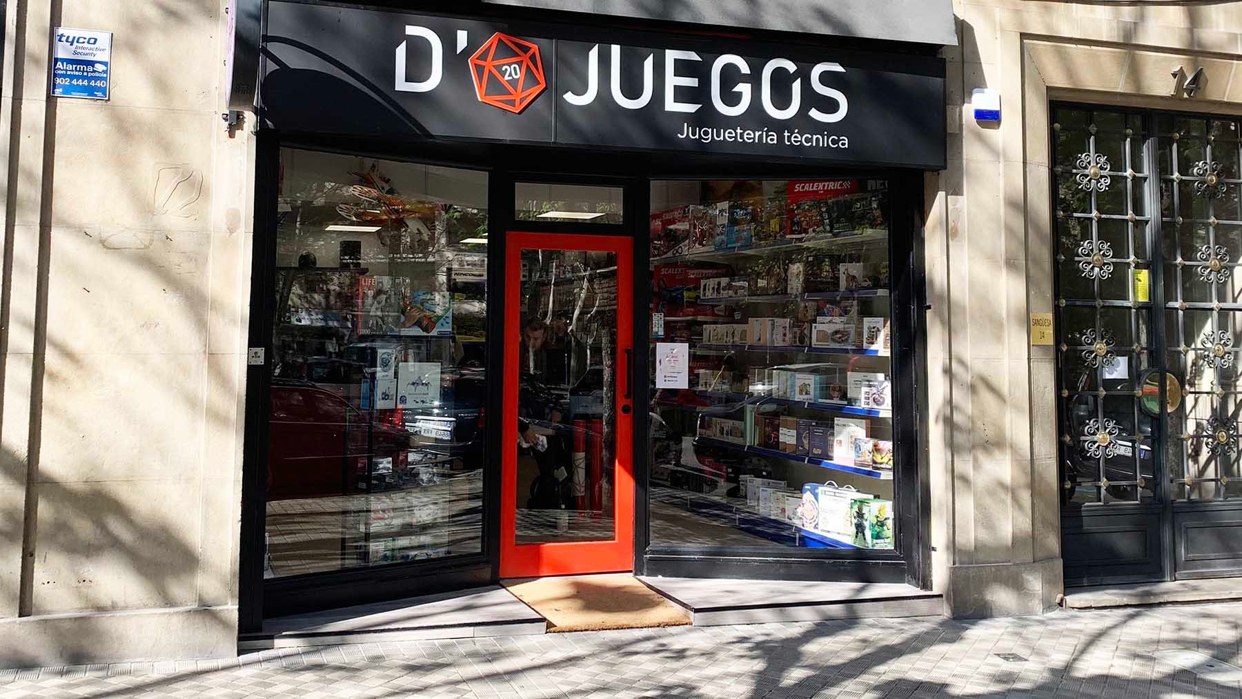 La nueva tienda D20Juegos está en la calle Sangüesa 14 de Pamplona. Navarra.com