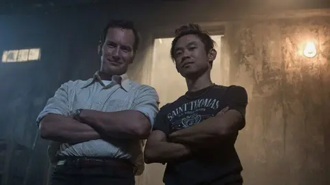 Patrick Wilson y el director de Expediente Warren, James-Wan