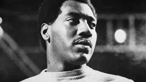 El cantante Otis Redding