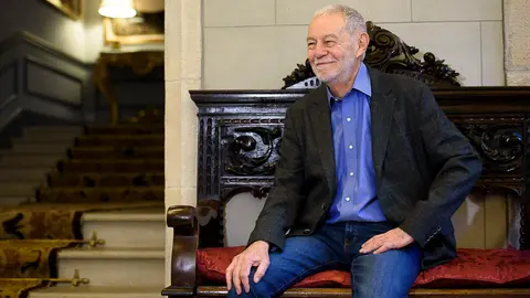 El escritor Eduardo Mendoza, galardonado con el Premio Cervantes 2016. PABLO LASAOSA 02