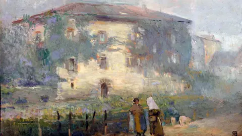 Itzea. cuadro de Ricardo baroja