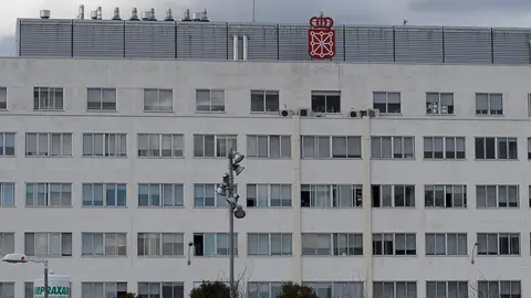 Imagen del Hospital Virgen del Camino, dentro del Complejo Hospitalario de Navarra. PABLO LASAOSA