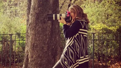 La fot&oacute;grafa Sara de la Fuente