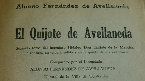 El Quijote de Avellaneda