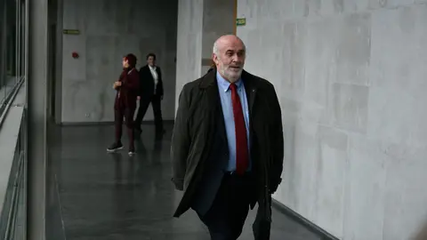 El consejero de Educaci&oacute;n Jos&eacute; Luis Mendoza en el Parlamento2. PABLO LASAOSA