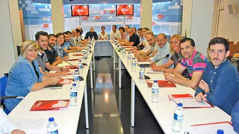 Primera reunión de la nueva Comisión Ejecutiva Regional. PSN