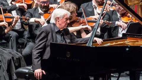 Concierto del pianista Joaquín Achúcarro con la Sinfónica de Euskadi (19). IÑIGO ALZUGARAY