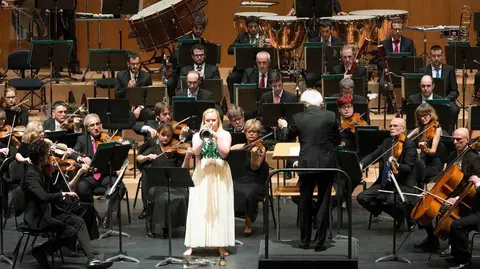 Concierto de la OSN con Tine Thing Helseth (trompeta) y Pablo S&aacute;nchez-Escariche (saxof&oacute;n).