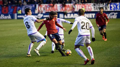 Osasuna - Numancia. MIGUEL OS&Eacute;S_14