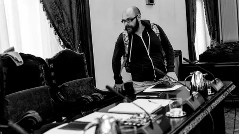 Armando Cuenca, concejal del Ayuntamiento de Pamplona. IÑIGO ALZUGARAY