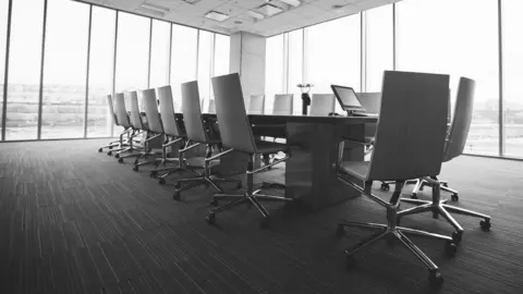 Sala de reuniones de una empresa.