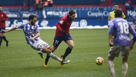 Osasuna y Valladolid se enfrentan en El Sadar MIGUEL OS&Eacute;S 5