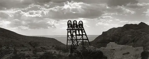 Ana Torralva, Mina Obdulia con la playa Gorguel al fondo, 1997