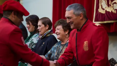 acto institucional de la celebración del patrón del Policía Foral, el Santo Ángel de la Guarda. PABLO LASAOSA19