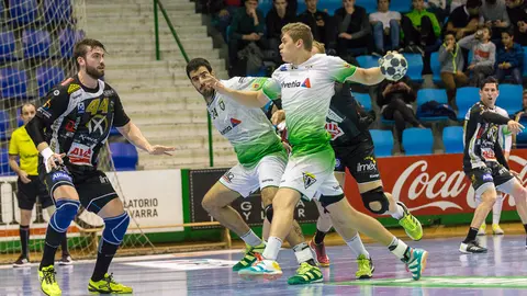 Ceretta. Partido de la vigésima primera jornada de la Liga Loterías Asobal entre Helvetia Anaitasuna y Ángel Ximénez Avia Puente Genil (28). IÑIGO ALZUGARAY