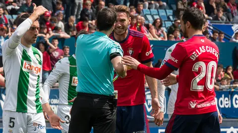 Partido de Liga entre Osasuna y Córdoba disputado en El Sadar (48). IÑIGO ALZUGARAY