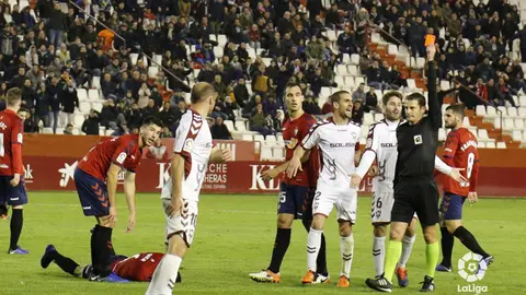 Imagen del partido Albacete BP - C.A. Osasuna en el Carlos Belmonte. LA LIGA 123