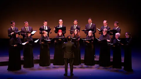 Concierto de la Coral de Cámara en el Museo de la Universidad de Navarra. PABLO LASAOSA 4