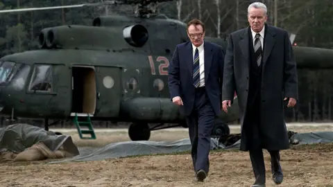 Escena de la mini serie de HBO Chernobyl