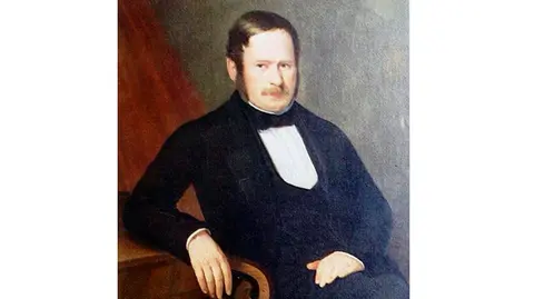 El pamplonés Pacual Madoz figura representativa de los progresistas liberales. 