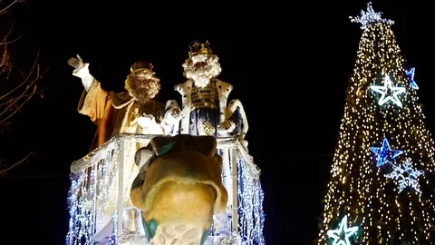 Cabalgata de los Reyes Magos en Pamplona. I&Ntilde;IGO ALZUGARAY