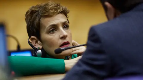 Primer pleno del Parlamento de Navarra de 2020. I&Ntilde;IGO ALZUGARAY