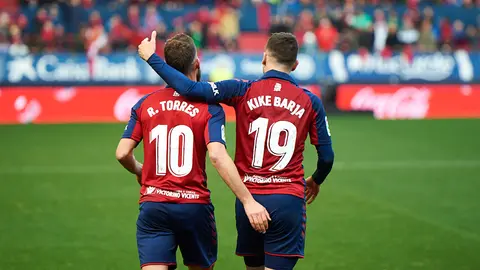 Partido entre Osasuna y RCD Espanyol correspondiente a la jornada 27 jugado en El Sadar de Pamplona. MIGUEL OS&Eacute;S