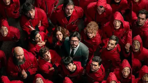 La Casa de Papel, la serie de Netflix.