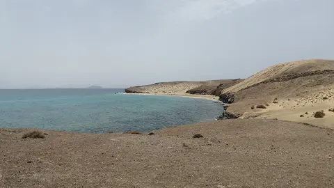 Una de las playas de Lanzarote. CEDIDA