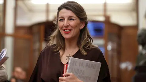 Yolanda D&iacute;az, ministra de Trabajo.EFE