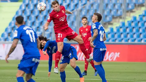 Partido de la 2&ordf; jornada de LaLiga 2020-2021 disputado entre Getafe y Osasuna en el coliseo Alfonso P&eacute;rez.  CA OSASUNA (11)