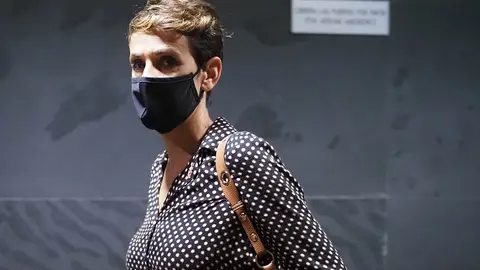 La presidenta del Gobierno de Navarra, María Chivite, en el Parlamento de Navarra este jueves, 22 de octubre de 2020.
EDUARDO SANZ-EUROPA PRESS
22/10/2020