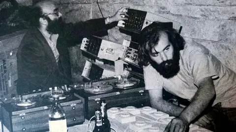 Imagen de José Luis Alexanco extraída del libro de los Encuentros. PÍO GUERENDIÁIN