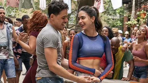 Los protagonistas de En un barrio de Nueva York