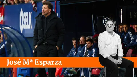 Partido de La Liga Santander entre Osasuna y Atl&eacute;tico de Madrid disputado en el estadio de El Sadar. I&Ntilde;IGO ALZUGARAY