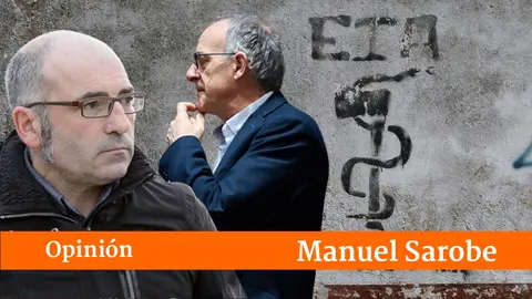 Joxe Abaurrea y Adolfo Araiz, candidatos de EH Bildu en las pr&oacute;ximas elecciones.