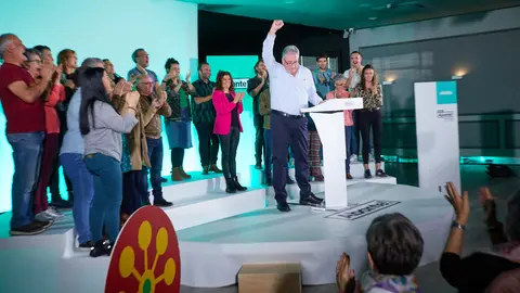 EH Bildu celebra el acto de presentaci&oacute;n de su lista electoral para la capital navarra con la intervenci&oacute;n de la candidata de EH Bildu a la Presidencia del Gobierno de Navarra, Laura Aznal, y el candidato de EH Bildu a la Alcald&iacute;a de Pamplona, Joseba Asiron. I&Ntilde;IGO ALZUGARAY