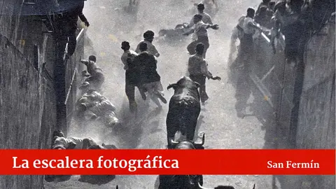9 de julio de 1934. Callej&oacute;n de la plaza de toros (Foto Benito Rup&eacute;rez, Colecci&oacute;n Municipal, Archivo Municipal AMP002189)