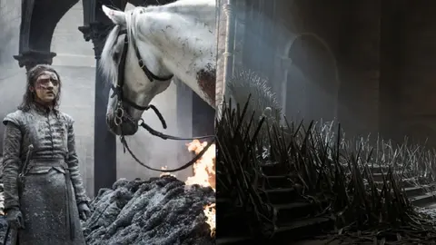 A la izquierda una imagen de Juego de Tronos, a la derecha una imagen de La Casa del Dragón. NAVARRA.COM