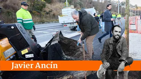 La Gerencia y la Comisi&oacute;n de Urbanismo del Ayuntamiento de Pamplona visitan las obras del corredor peatonal y ciclista de la cuesta de Beloso. I&Ntilde;IGO ALZUGARAY
