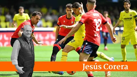 Lance del partido Villarreal Osasuna. EFE