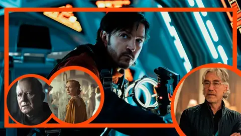 Una imagen de la serie Andor, creada por Tony Gilroy (dch)