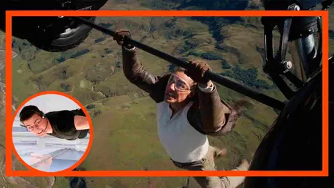 Tom Cruise en Mision Imposible Sentencia Final.