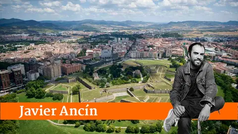 Imagen aérea de Pamplona. PABLO LASAOSA