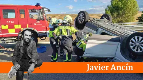 Accidente de tr&aacute;fico. ARCHIVO
