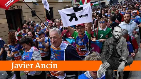 Korrika 2026 por las calles de Pamplona. NAVARRA.COM