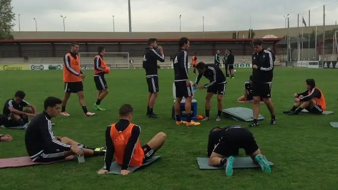 Jugadores de Osasuna.