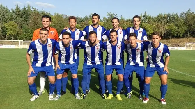 Equipo titular del CD Izarra.