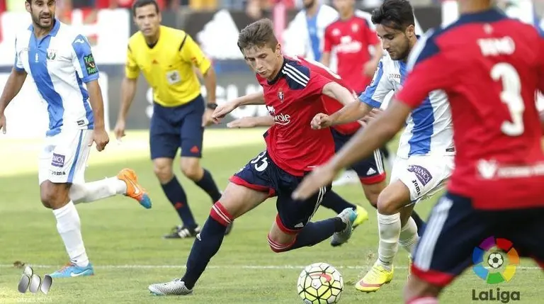 Partido Osasuna-Legan&eacute;s.