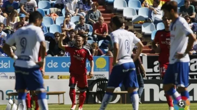 Zaragoza-Osasuna. LFP.